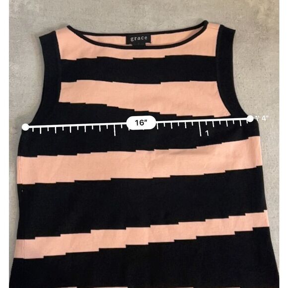 Women’s SILK Eclectic Funky Blouse Tank Top - Picture 6 of 7